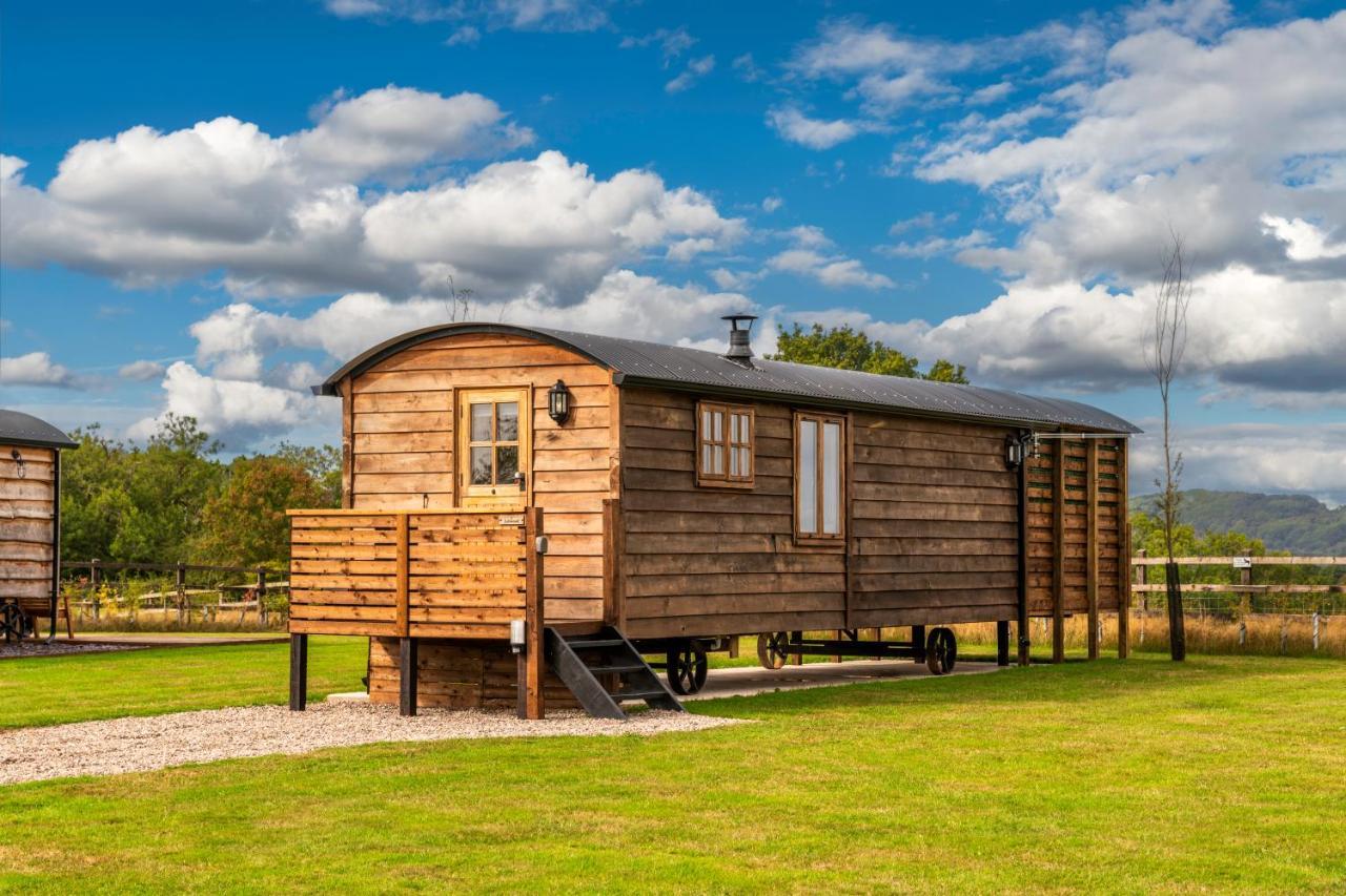 Ashwood Shepherd Hut -Ockeridge Rural Retreats Worcester Exterior foto