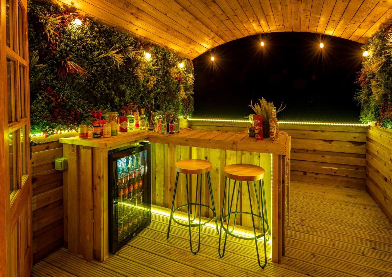 Ashwood Shepherd Hut -Ockeridge Rural Retreats Worcester Exterior foto