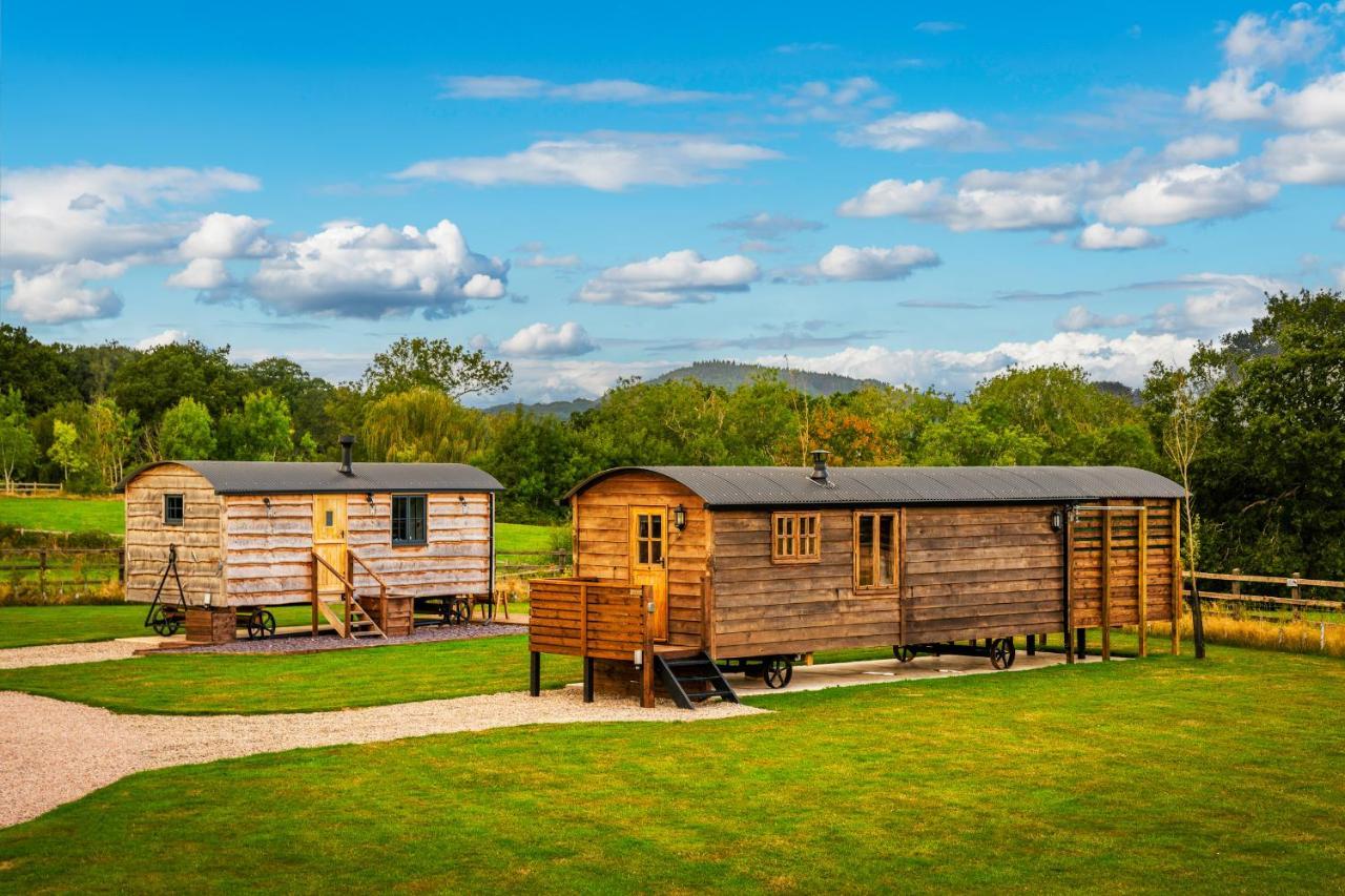 Ashwood Shepherd Hut -Ockeridge Rural Retreats Worcester Exterior foto