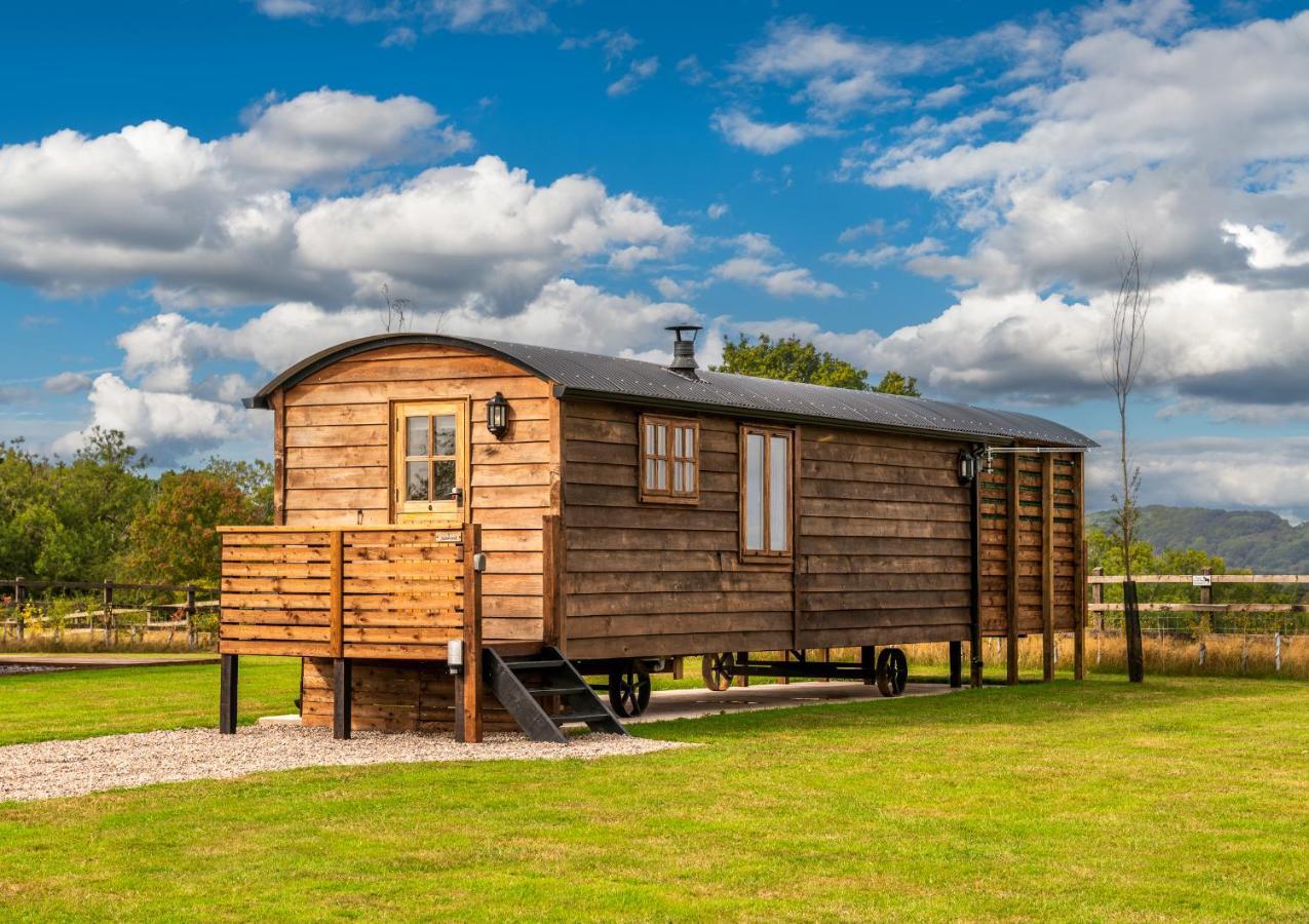 Ashwood Shepherd Hut -Ockeridge Rural Retreats Worcester Exterior foto