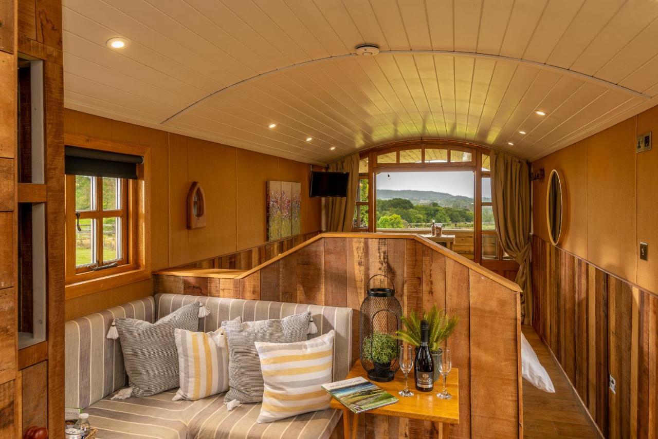Ashwood Shepherd Hut -Ockeridge Rural Retreats Worcester Exterior foto